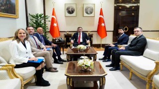 Cumhurbaşkanı Yardımcısı Yılmaz: ABD Türkiye Büyükelçisi Barrack ile ikili ilişkilerimizin daha da güçlendirilmesi ve derinleştirilmesi konularını ele aldık
