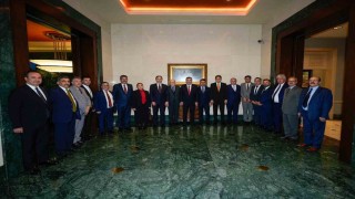 Cumhurbaşkanı Yardımcısı Yılmaz: Avrupadan gelen Ezidi toplumu temsilcilerini Cumhurbaşkanlığı Külliyesinde misafir ettik