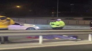 D-100 karayolunda otomobil ile çarpışan motosikletli hayatını kaybetti