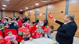Darendede çocuklar için Çocuk Sinema Günleri başladı