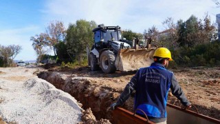 Datça İskele Mahallesi Çomarlıkta kanalizasyon sorunu sona eriyor