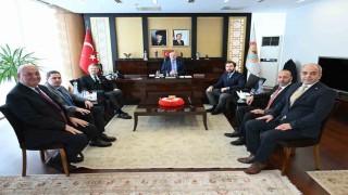 Denizli OSB yönetiminden Denizlinin yeni Valisi Köşgere ziyaret