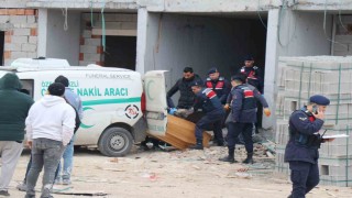 Denizlide 5. kattan asansör boşluğuna düşen işçi hayatını kaybetti