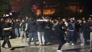 Denizlide yılbaşı kutlamaları sakin geçti