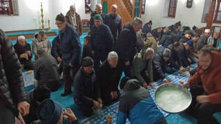 Devrekliler yeni yılın ilk sabah namazı buluşmasında bir araya geldiler