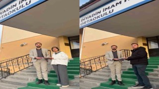 Diyadinde örnek davranış ödülle taçlandırıldı
