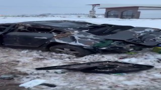 Diyarbakırda araç takla attı: 2 yaralı