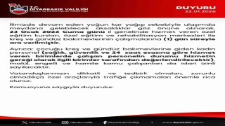 Diyarbakırda kar yağışı tatili beraberinde getirdi