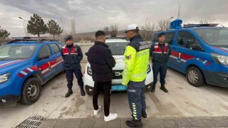 Drift attı, sanal devriyeye yakalandı