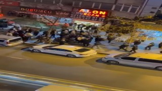 Düğün salonunda başlayan kavga sokağa taştı