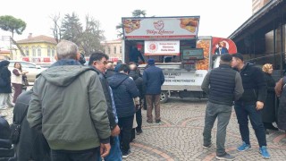 Dünya Gümrük Gününde vatandaşlara lokma ikramı