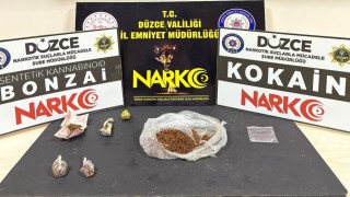 Düzcede uyuşturucu operasyonu: 3 şüpheli adliyeye sevk edildi