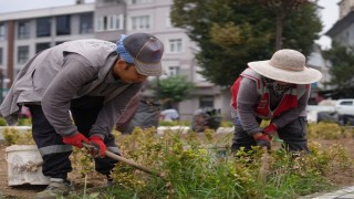 Düzcenin park ve bahçeleri onlara emanet