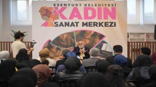 Ebru sanatının Ustası Esenyurtta sanatseverlerle buluştu