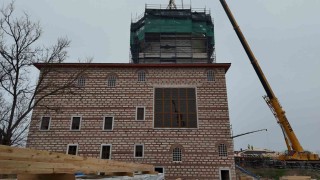 Ecdat mirası Edirne Sarayında çalışmaların yarısı tamamlandı