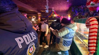 Edremit polisi yılbaşında kuş uçurtmadı