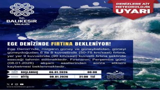 Ege Denizi için fırtına uyarısı