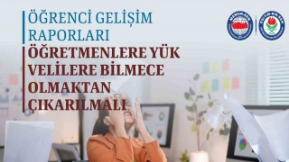 Eğitim-Bir-Sen: İlkokullarda başlatılan Öğrenci Gelişim Raporu Uygulaması öğretmenler üzerinde ağır yük oluşturuyor