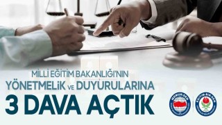 Eğitim Bir-Sen, MEBin yönetmelik ve duyurularına 3 dava açtı