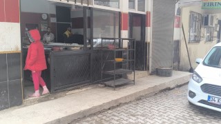 Ekmek fırınındaki görüntü ekipleri harekete geçirdi