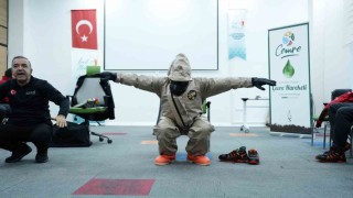 Elazığda  arama ve kurtarma eğitimleri sürüyor