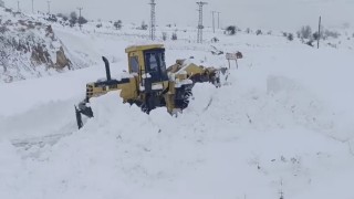 Elazığda 130 köy yolu açıldı,  207sinde çalışmalar sürüyor