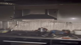 Elazığda ev yangını
