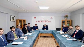 Elazığda ilçe müftüleri bir araya geldi