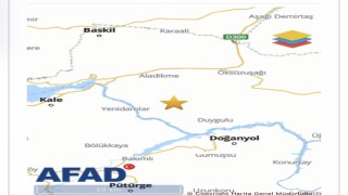 Elazığda peş peşe 4 deprem