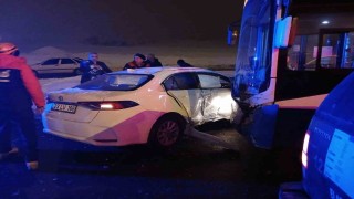 Elazığda trafik kazası: 1 yaralı