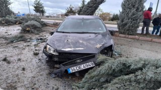 Elazığda trafik kazası: 1 yaralı