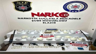 Elazığdaki uyuşturucu operasyonunda 4 tutuklama