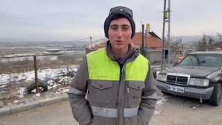 Elmadağlılardan belediyeye yol tepkisi