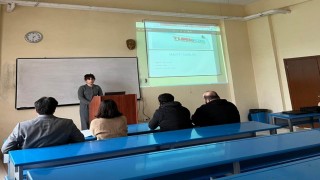 Emet MYO Kimya Teknolojisi öğrencilerinden İME sunumu
