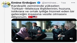 Emine Erdoğan, Malezya Başbakanının eşi Wan Azizah İsmail ile programlarına ilişkin video paylaştı
