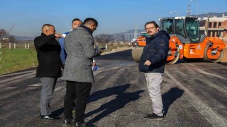 Emirbeyazıt Mahallesi Kolejler bölgesinde üstyapı çalışmaları başladı