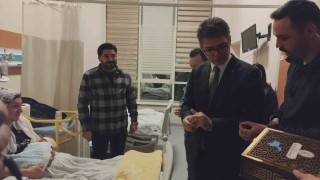 Ercişte 2026nın ilk bebeği Mert Buğra oldu