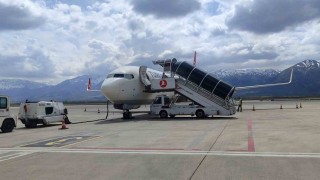 Erzincan Yıldırım Akbulut Havalimanında aralık ayında 31 bin 520 yolcuya hizmet verildi