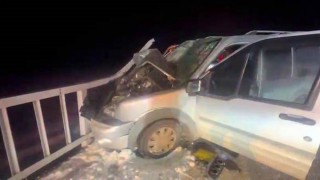 Erzurumda trafik kazası: 3 yaralı