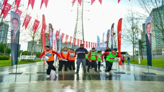 Esenyurtta Vadi Esenyurt Parkında oryantiring heyecanı