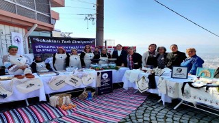 Eski usul alışveriş fileleri Bergamada yenidan hayat buluyor