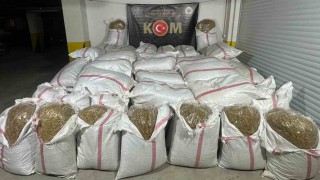Eskişehirde 7 milyon 300 bin dal makaron, 1 ton kaçak tütün ele geçirildi