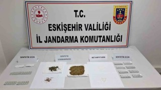 Eskişehirin Alpu ve Beylikova ilçelerinde uyuşturucu operasyonu