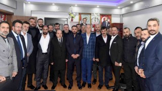 ESOBdan Oto Tamir ve İmalatçıları Odası Başkanı Akdoğana tebrik ziyareti