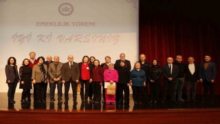 ESOGÜde İdari Personele Emeklilik Töreni