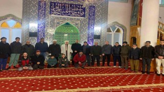 Evliya Çelebi Camiinde sabah namazı buluşması gerçekleştirildi
