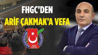 FHGCden Arif Çakmaka vefa