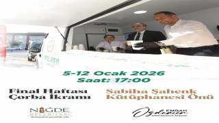 Final haftasında içleri ısıtan çorba ikramı Niğde Belediyesinden