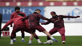 Galatasaray, Atletico Madrid maçı hazırlıklarını sürdürdü