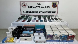 Gaziantepte 1,8 milyon TL değerinde elektronik eşya ele geçirildi: 2 gözaltı